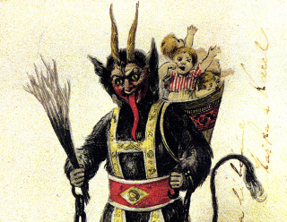 Illustration for article titled A bigger, badder, and better Krampus digs deep into the title character’s mythology